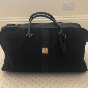 MCM black Duffle Bag